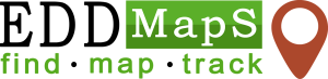 EDDMapS logo. Additional text: find, map, track.